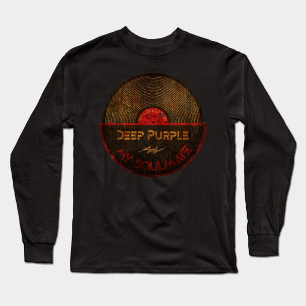 Deep Purple - My Soulmate Long Sleeve T-Shirt by artcaricatureworks